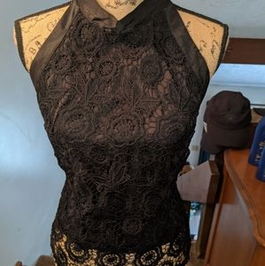 Lace Halter Top